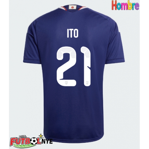 Camiseta Japón Hiroki Ito #21 Primera Equipación Mundial 2026 manga corta